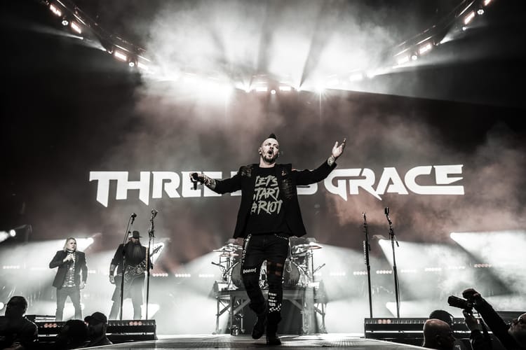 Three Days Grace Brings Their Alienation Tour To Excited Music Lovers In Raleigh, NC.