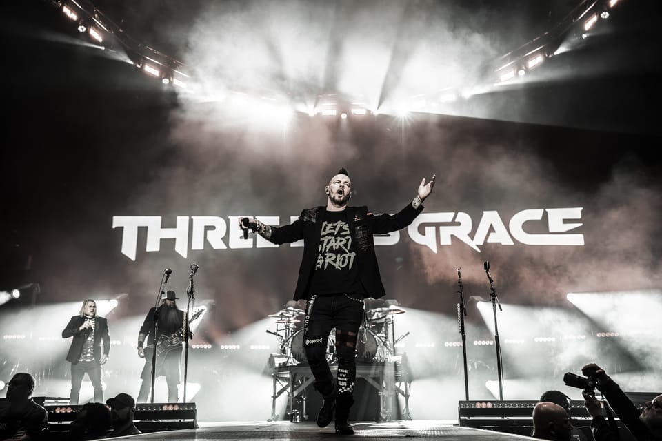 Three Days Grace Brings Their Alienation Tour To Excited Music Lovers In Raleigh, NC.